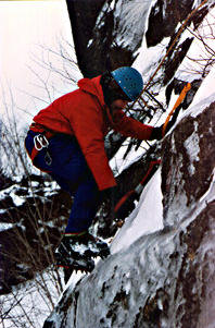 Winter Rock Climb